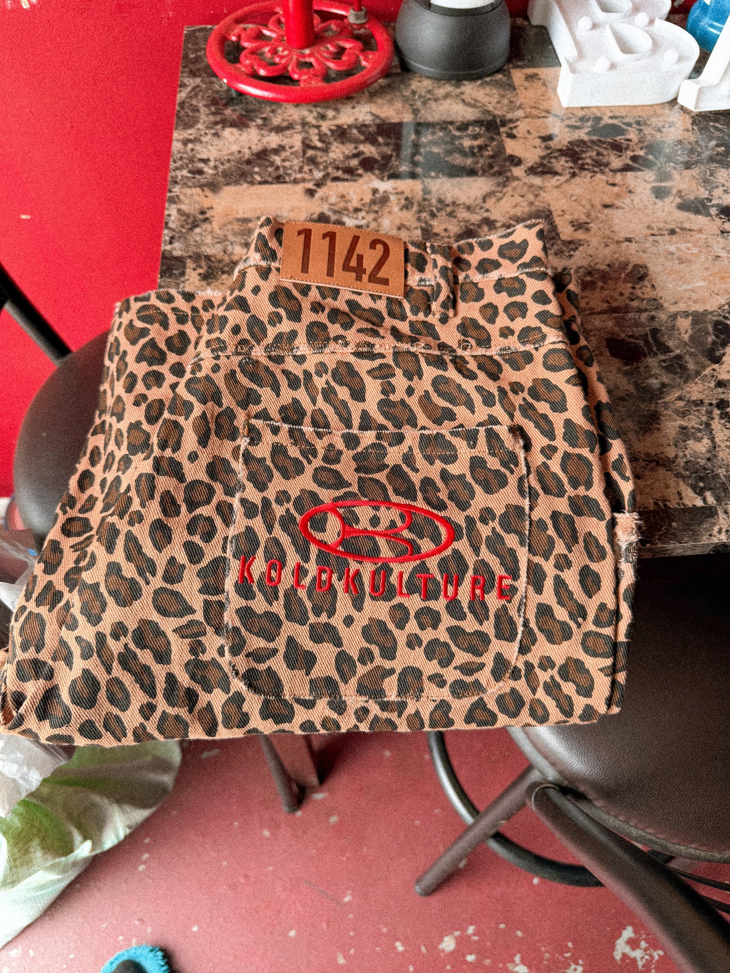 HH Leopard Print Shorts