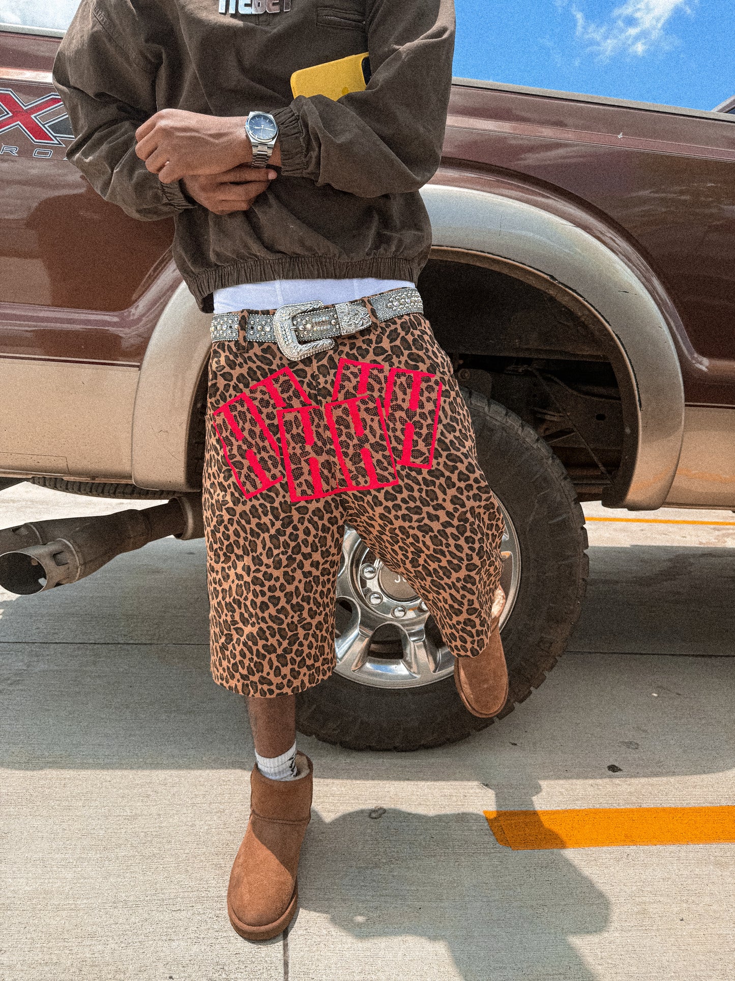HH Leopard Print Shorts